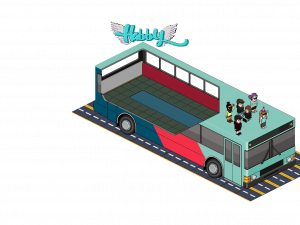 Trolleybus No Background