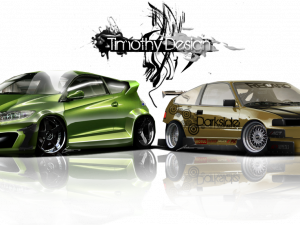 custom car design, automotive artwork, digital car illustration, vehicle graphics, Tuning Car PNG