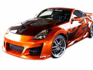 sports car, modified vehicle, custom paint job, racing design, Tuning Car PNG