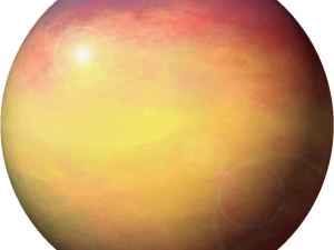 planet, celestial body, colorful sphere, cosmic illustration, Venus PNG