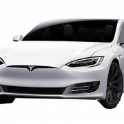 Beyaz Tesla arka plan PNG