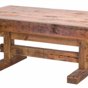 Деревянный мебельный стол PNG изображение