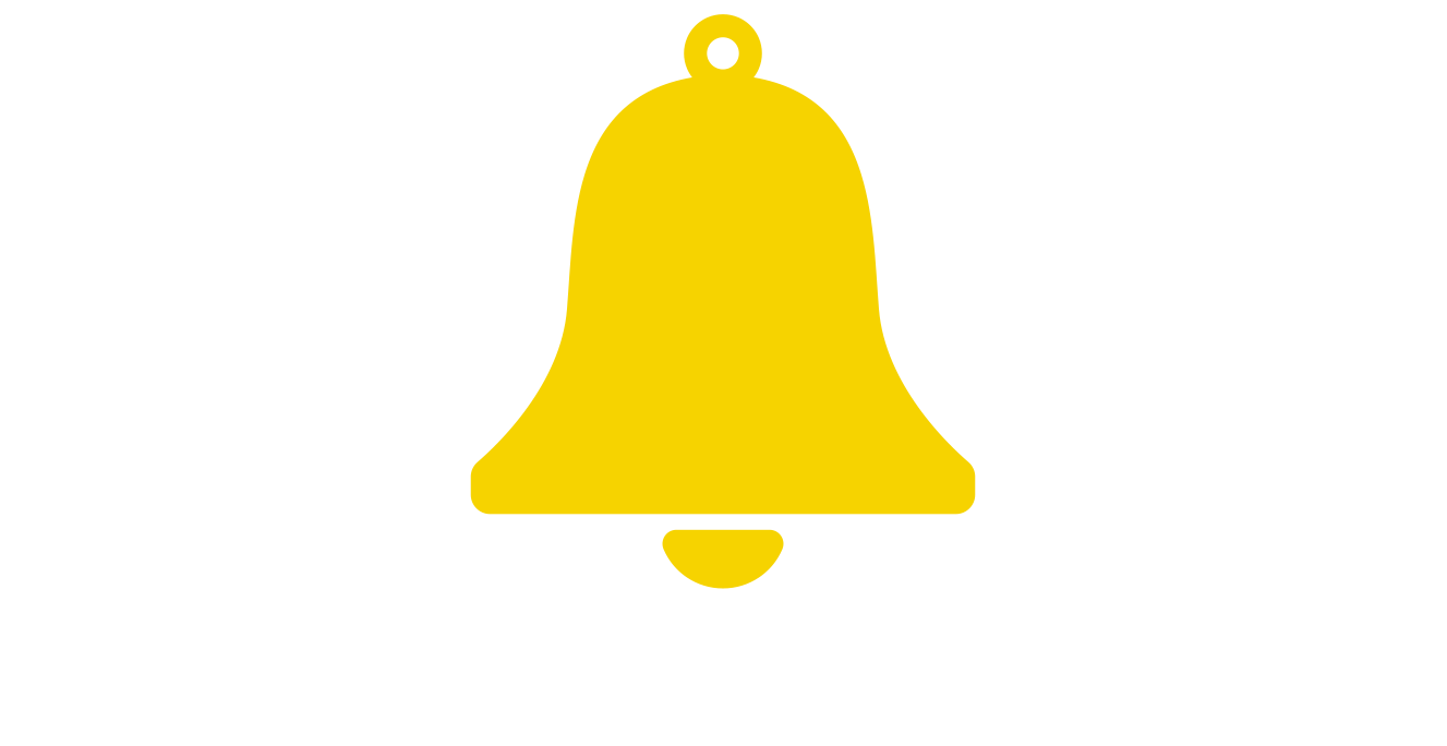 Youtube Bell Icon Notification Yellow Button PNG Pic - PNG All | PNG All