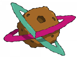 Asteroid PNG Image File