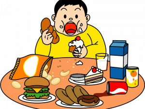 Boy Eating Food PNG Image