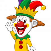 Découpe PNG de cirque de clown