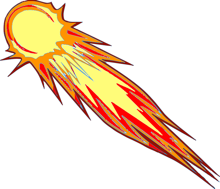 Comet Meteor Asteroid PNG Clipart | PNG All