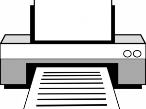 Computer Printer Equipment PNG Pic