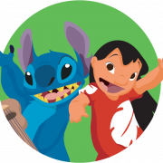 Disney Lilo ve Stitch PNG görüntüleri