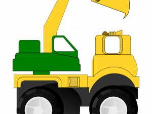 Excavator Digger Equipment PNG File