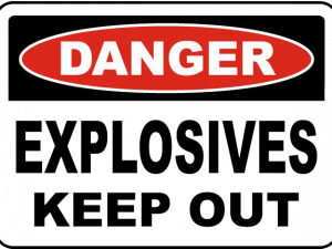 Explosive Sign PNG Picture