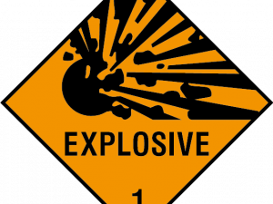 Explosive Sign Vector PNG Images HD