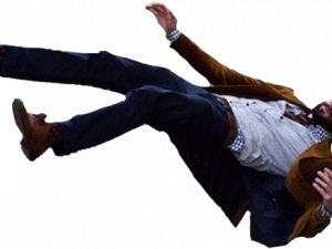 Falling People PNG Pic