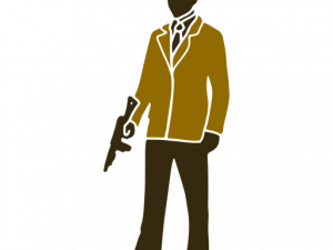 Gangster Vector PNG Image