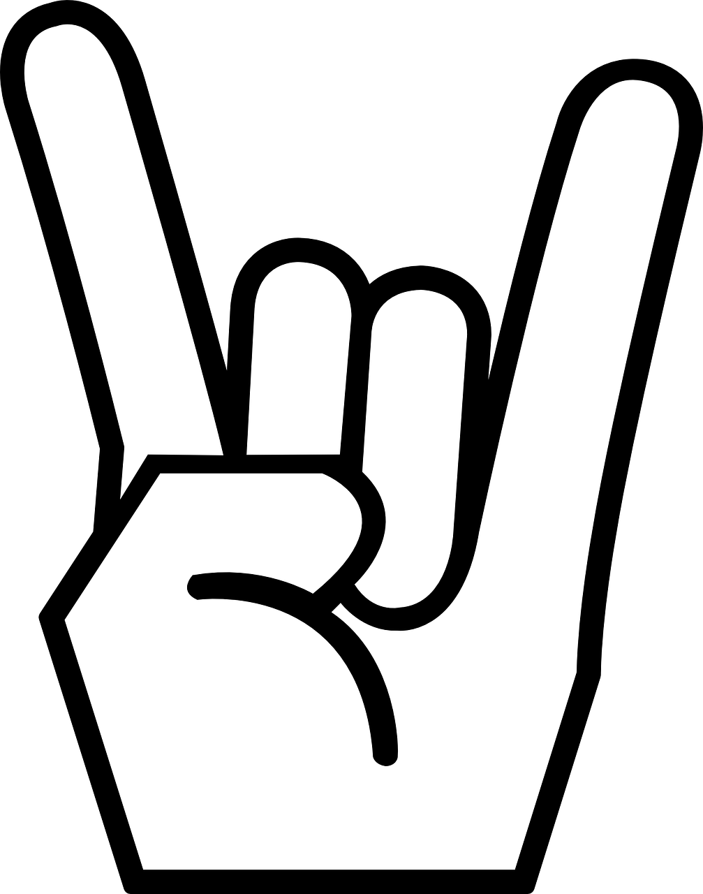 Gesture Finger PNG File.