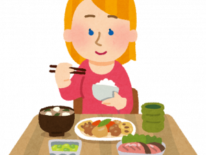 Girl Eating Food PNG Clipart