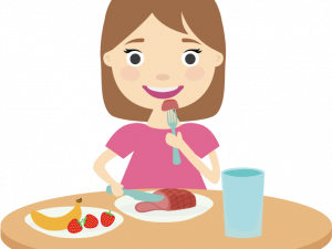 Girl Eating Food Transparent