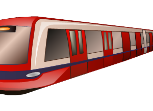 Metro Train PNG Picture