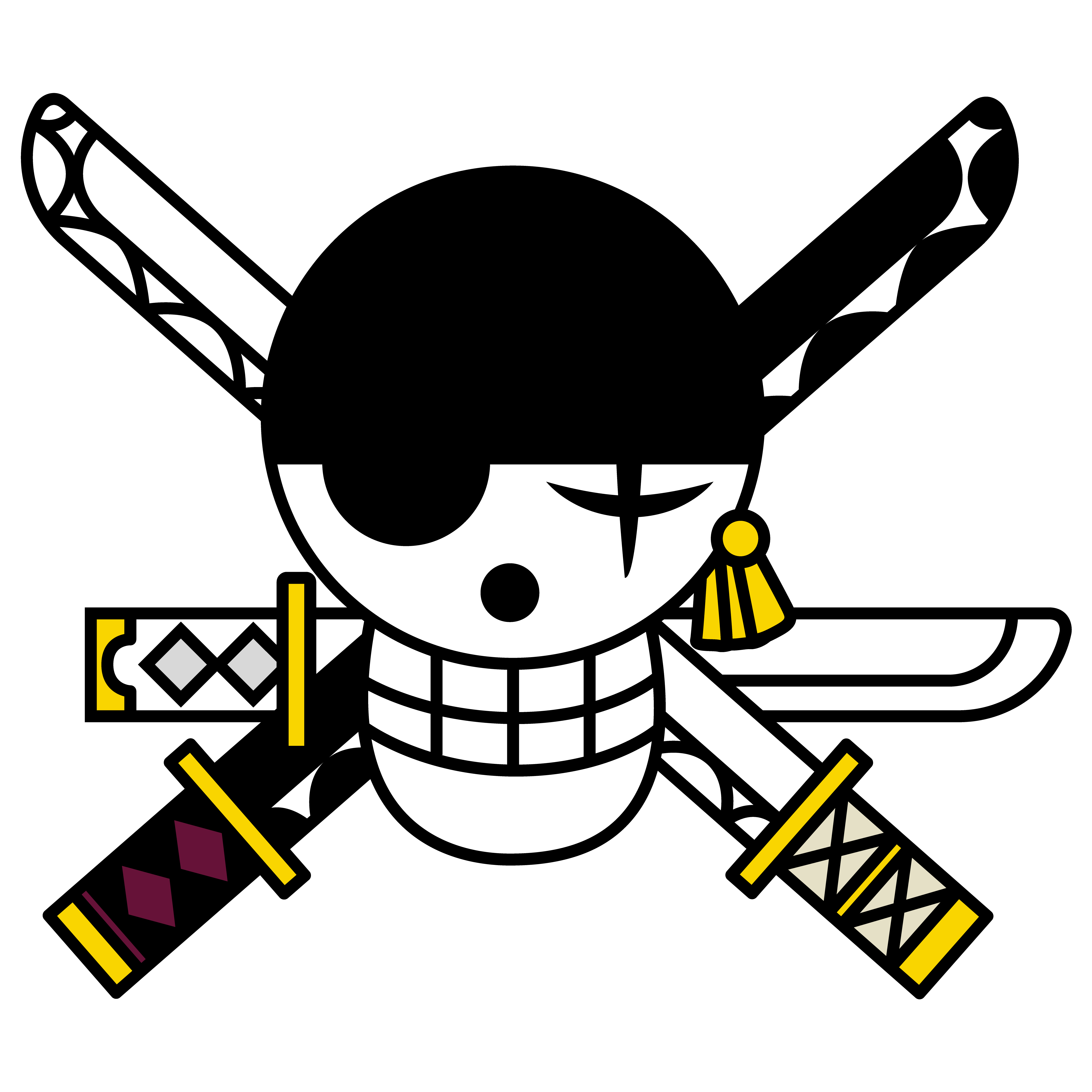 One Piece Logo SVG, Straw Hat Pirates Logo SVG, One Piece Straw Hat Pirates  Skull SVG, Anime SVG