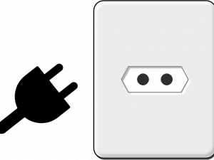 Power Socket Electric Plug PNG Cutout