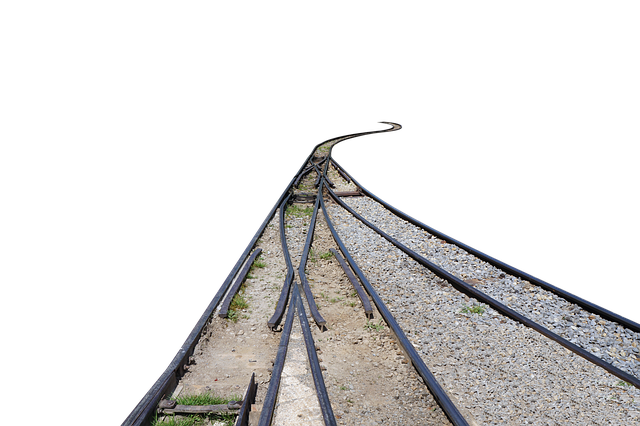 Railroad Tracks PNG Fichier