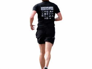 Running PNG Cutout