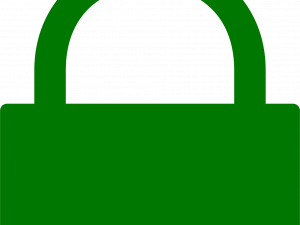 Secure HTTPS Green Symbol PNG Pic