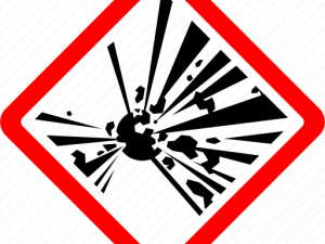 Triangle Explosive Sign PNG Images