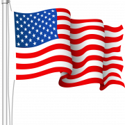 ABD bayrağı şeffaf
