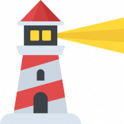 Vector Lighthouse Png Image File