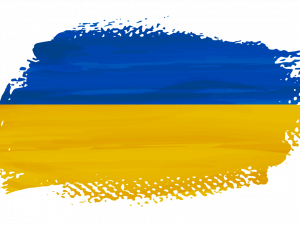 We Support Ukraine Flag PNG Images