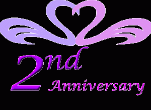 2nd Anniversary PNG File