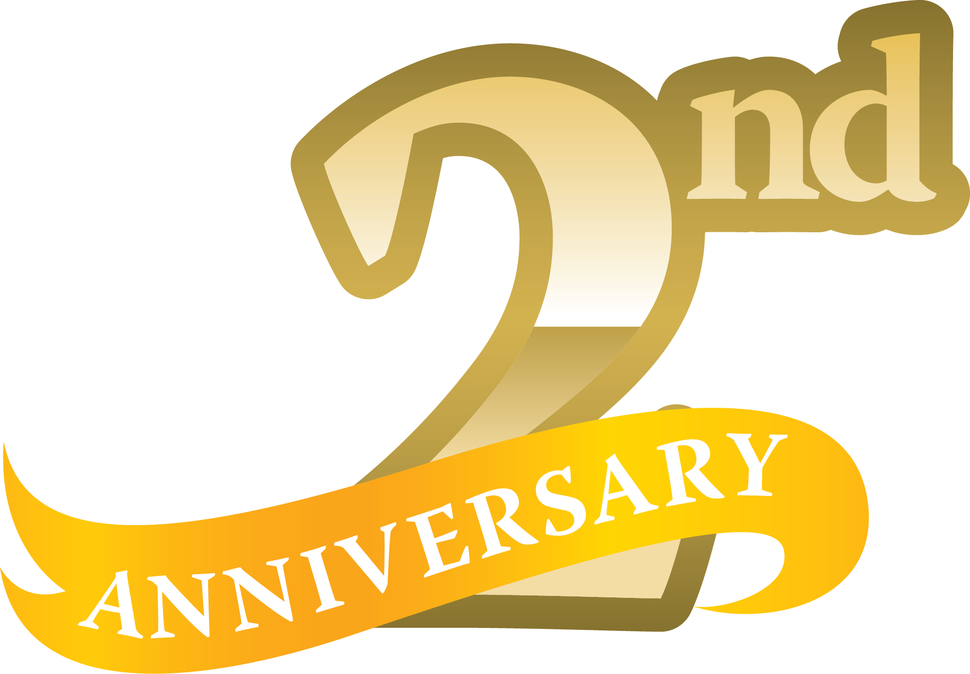 2nd Anniversary Transparent Png All Png All