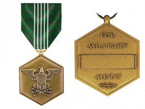 Army Medal Ribbon PNG Cutout