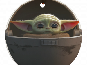 Baby Yoda PNG Cutout