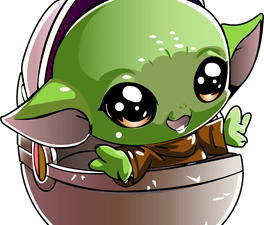 Baby Yoda PNG File