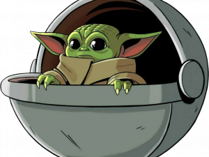 Baby Yoda PNG Free Image