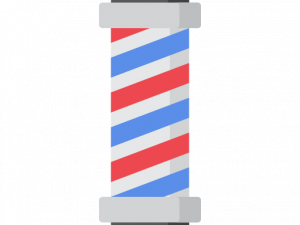 Barber Pole Sign PNG HD Image