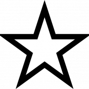 Black Star PNG Image