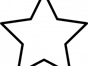 Black Star PNG Images HD