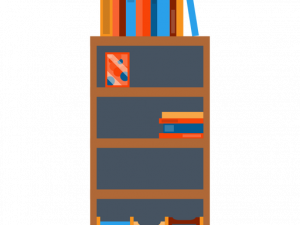 Bookshelf PNG File