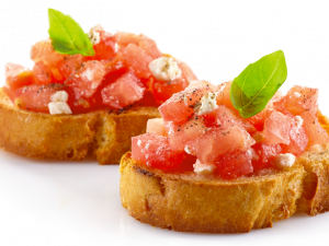 Bruschetta Cheese PNG Pic