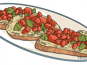 Bruschetta Transparent