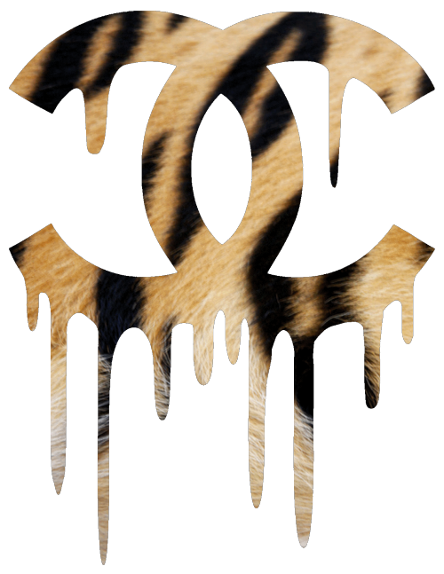 leopard chanel logo
