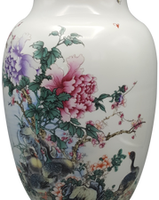 Chinese Porcelain Vase Transparent