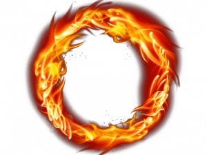 fire circle, flame ring, burning aura, fiery emblem, Circle PNG