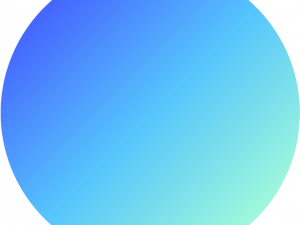 blue gradient circle, abstract design element, digital art shape, modern graphic icon, Circle PNG