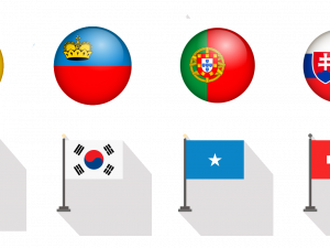 Country Flags PNG Cutout