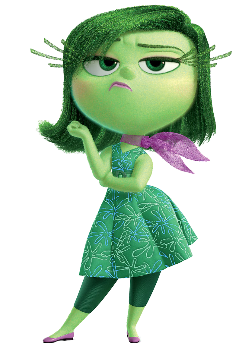 Desagrado Intensamente Inside Out PNG Image