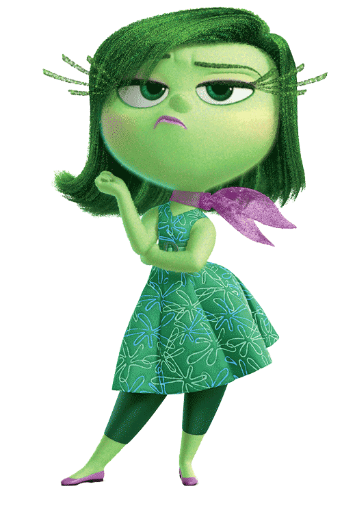 Desagrado Intensamente Inside Out PNG